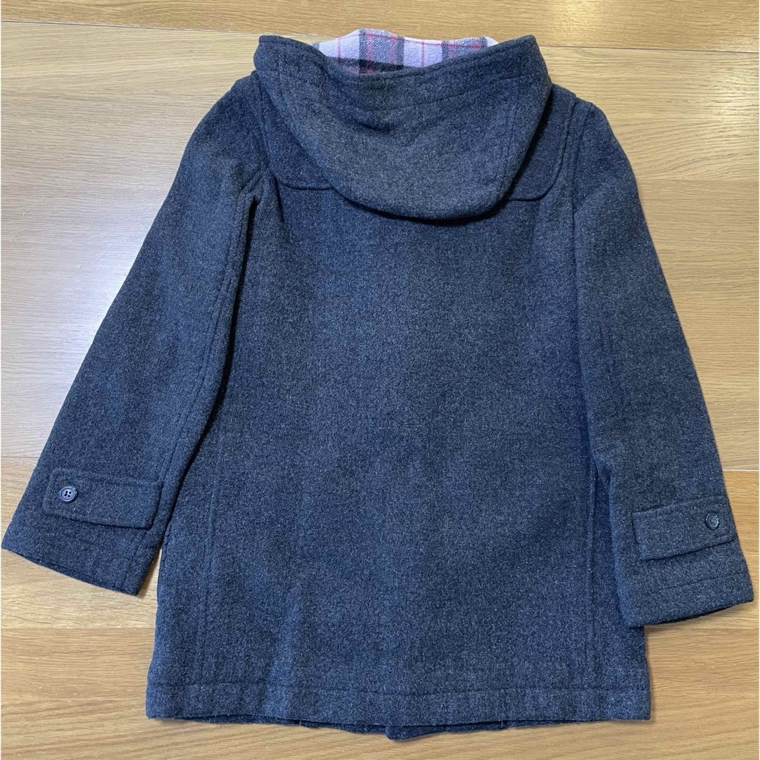 Link Beans リンクビーンズ ダッフルコート　グレー　160 キッズ/ベビー/マタニティのキッズ服女の子用(90cm~)(コート)の商品写真