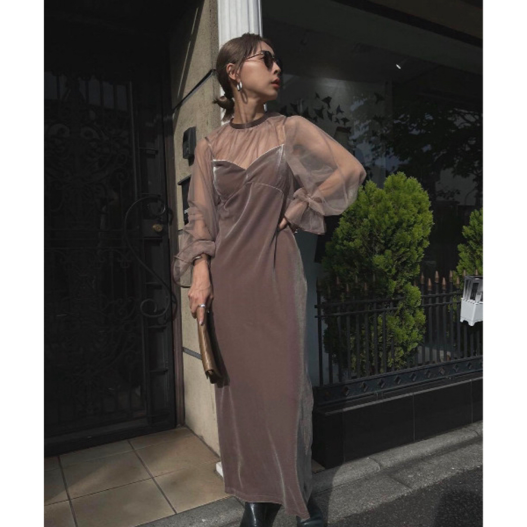Ameri VINTAGE - 【AMERI】MANY WAY TULLE VEIL DRESS Mサイズの通販 