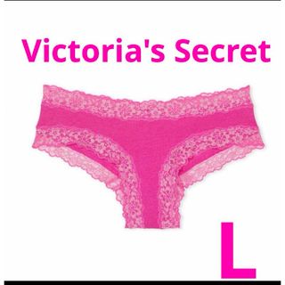 ヴィクトリアズシークレット(Victoria's Secret)のヴィクトリアシークレット Posey レース ウエストコットン チーキーショーツ(ショーツ)