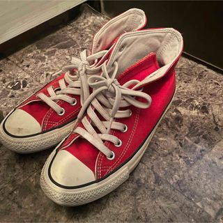 オールスター(ALL STAR（CONVERSE）)のコンバース CONVERSE チャックテイラー ハイカット レッド 赤(スニーカー)