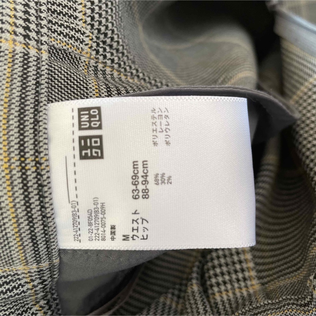 UNIQLO(ユニクロ)のユニクロ　ラップスカート　チェック レディースのスカート(ひざ丈スカート)の商品写真