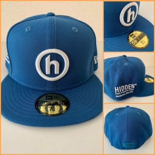 ニューエラー(NEW ERA)のHidden NY H logo New Era Fitted Blue(キャップ)