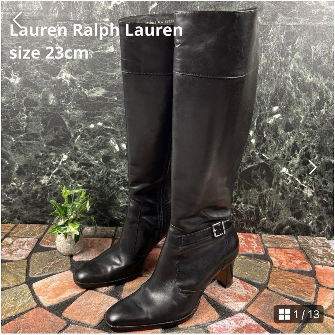 Ralph Lauren(ラルフローレン)の【Lauren Ralph Lauren】ラルフローレン　ロングブーツ　23.0 レディースの靴/シューズ(ブーツ)の商品写真