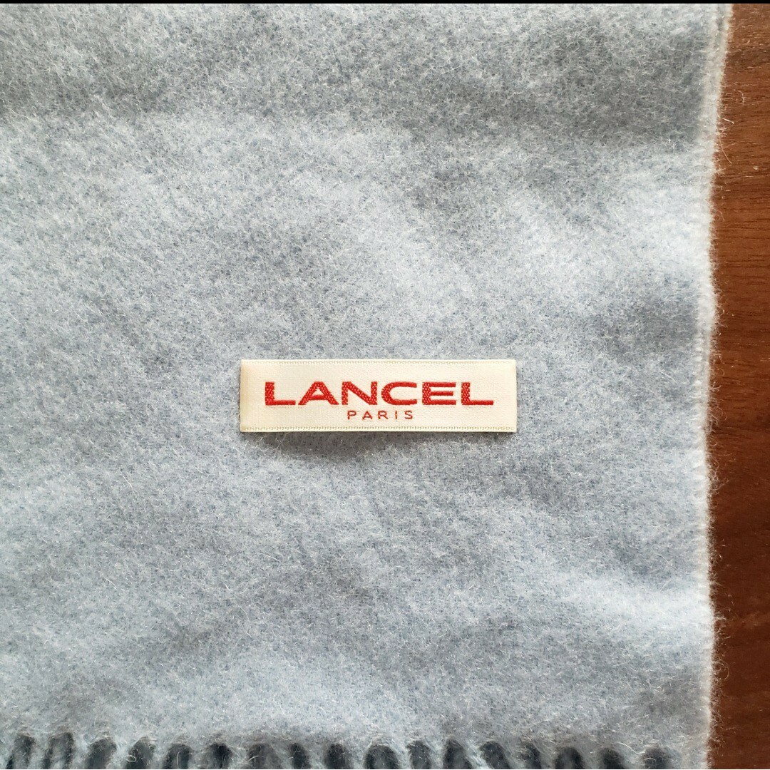 LANCEL(ランセル)のランセル♡マフラー ベージュ シンプル ストール 無地 ファッション 服飾雑貨 レディースのファッション小物(マフラー/ショール)の商品写真