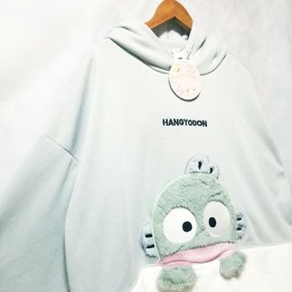 サンリオ(サンリオ)のサンリオ　はんぎょどん　新品　レディース　パーカー　ハンギョドン　SANRIO(パーカー)