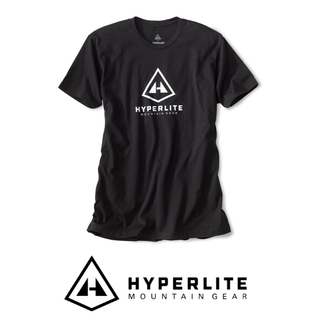 【新品】HYPERLITE MOUNTAIN GEAR Tシャツ Mサイズ 黒(登山用品)