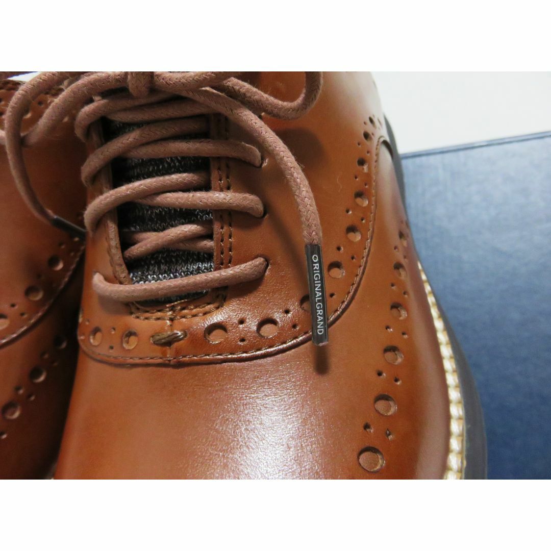 Cole Haan(コールハーン)の新品 COLE HAAN オリジナルグランド ウイングチップ 7 ブラウン メンズの靴/シューズ(ドレス/ビジネス)の商品写真