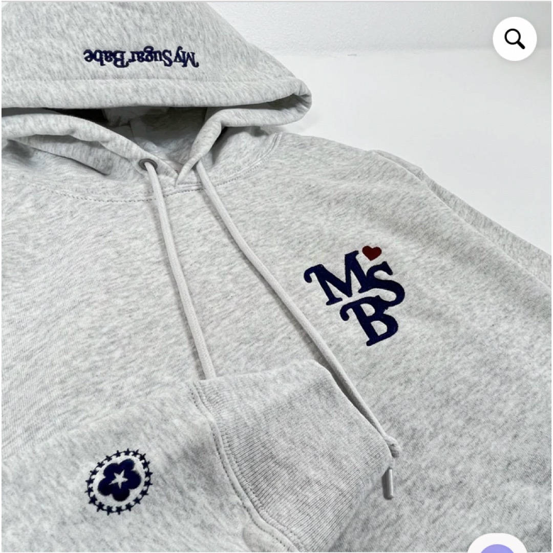 MSBパーカー　Mサイズ　msb my sugar babe 新品　フーディー