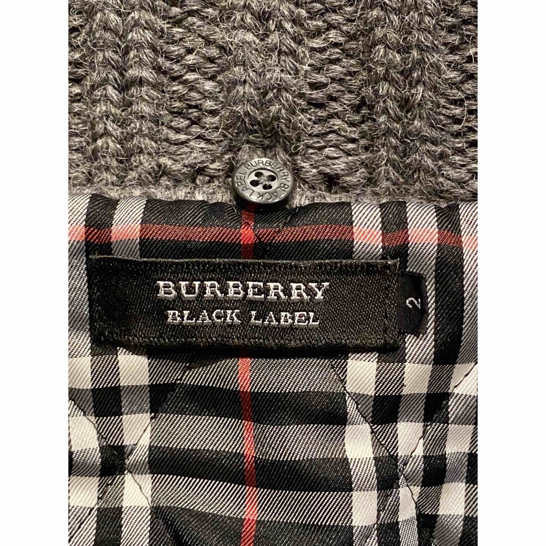 BURBERRY - 【入手困難】BURBERRY BLACK LABEL ニットセーター JKT 2の