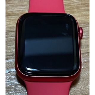 アップルウォッチ(Apple Watch)のappleWatch 6 GPS 44mm product RED(腕時計(デジタル))