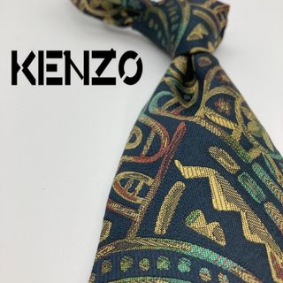 ケンゾー(KENZO)の【美品】KENZO/ケンゾー　ネクタイ　総柄(ネクタイ)