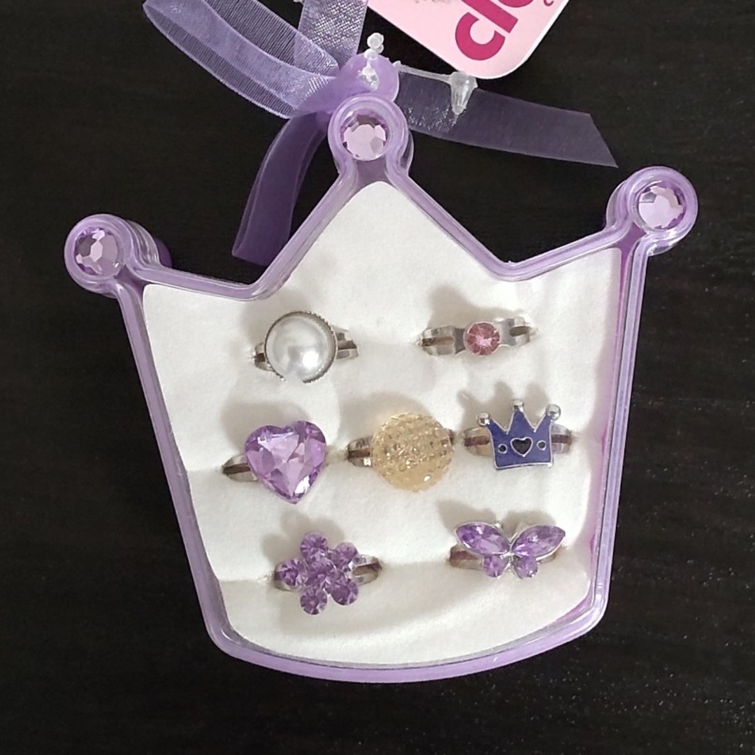 claire's(クレアーズ)のclaire's　指輪セット　子供用 キッズ/ベビー/マタニティのおもちゃ(その他)の商品写真