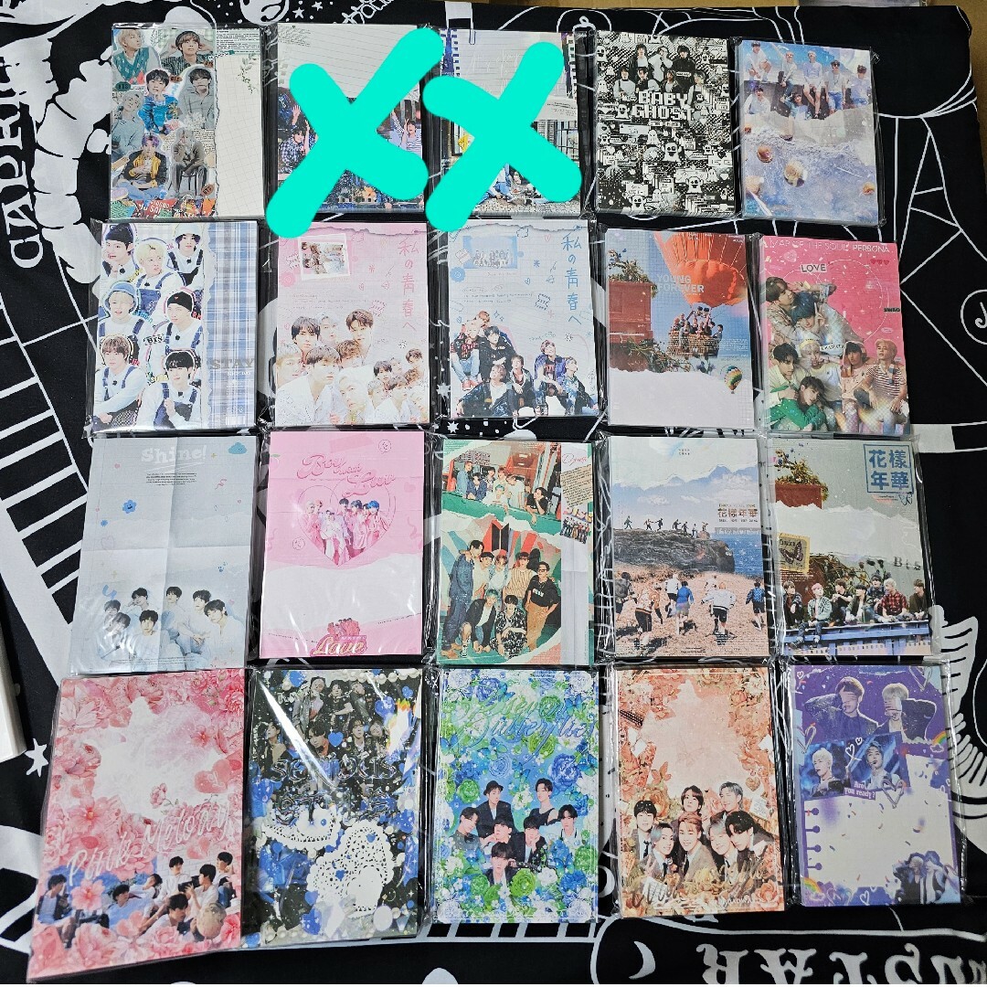 2024最新商品 メモ帳大 2 オール BTS 韓国製作者様 グッズ -アイドルグッズ