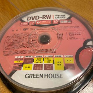 GH-DVDRWCB10 録画DVDRW  10枚(その他)