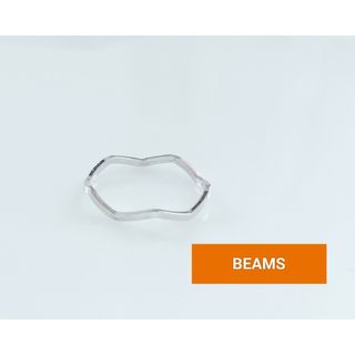 ビームス(BEAMS)の新品未使用 ウェーブリング 11号 BEAMS sale品(リング(指輪))