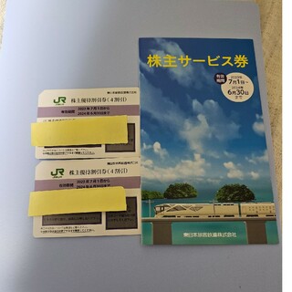 ジェイアール(JR)のJR東日本　株主優待券　2枚セット　2023-2024(その他)
