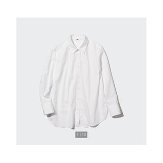 ユニクロ(UNIQLO)のmii様 ▶︎ UNIQLO♡コットンシャツ(長袖)(シャツ/ブラウス(長袖/七分))