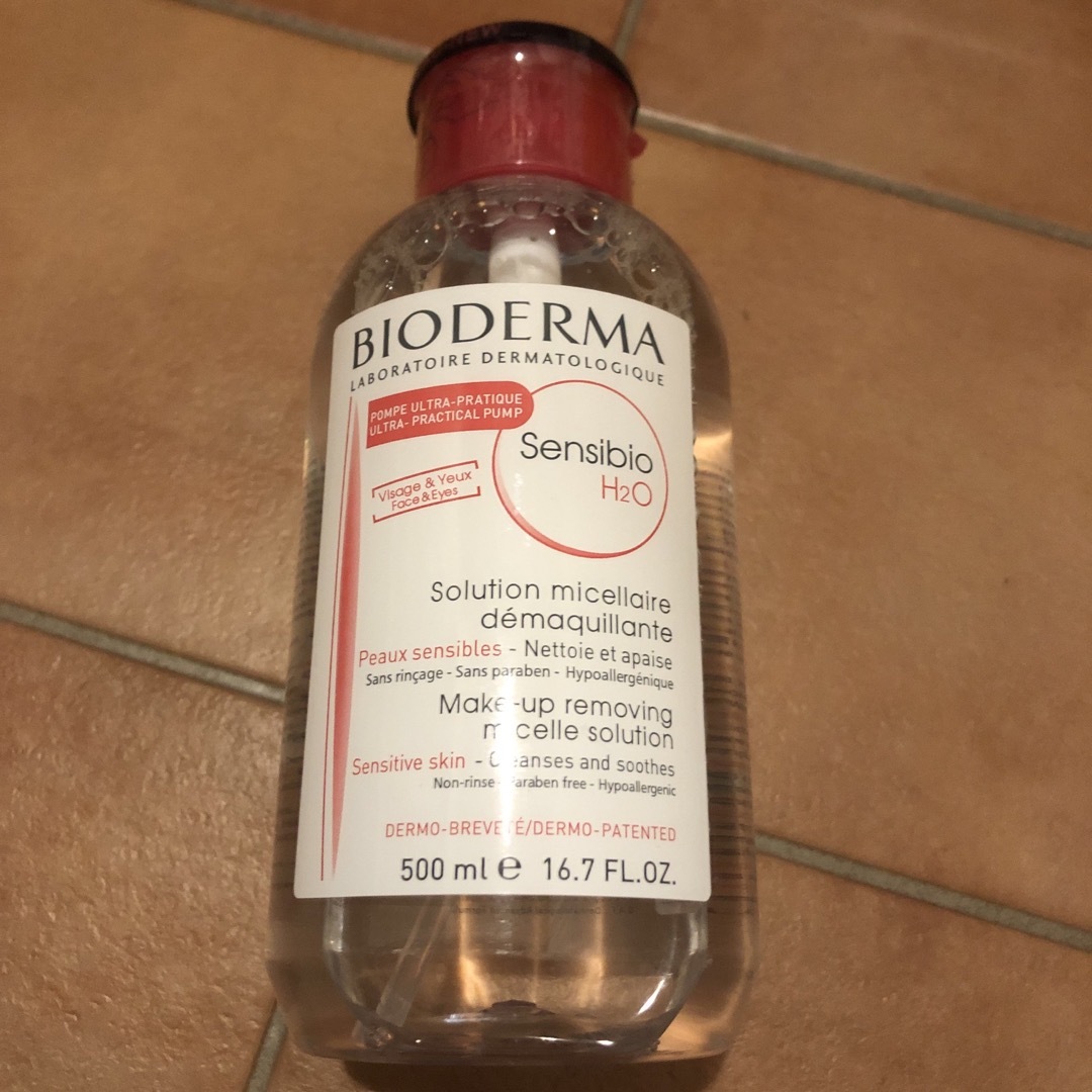 BIODERMA(ビオデルマ)のビオデルマ　500ml  12553 コスメ/美容のスキンケア/基礎化粧品(クレンジング/メイク落とし)の商品写真