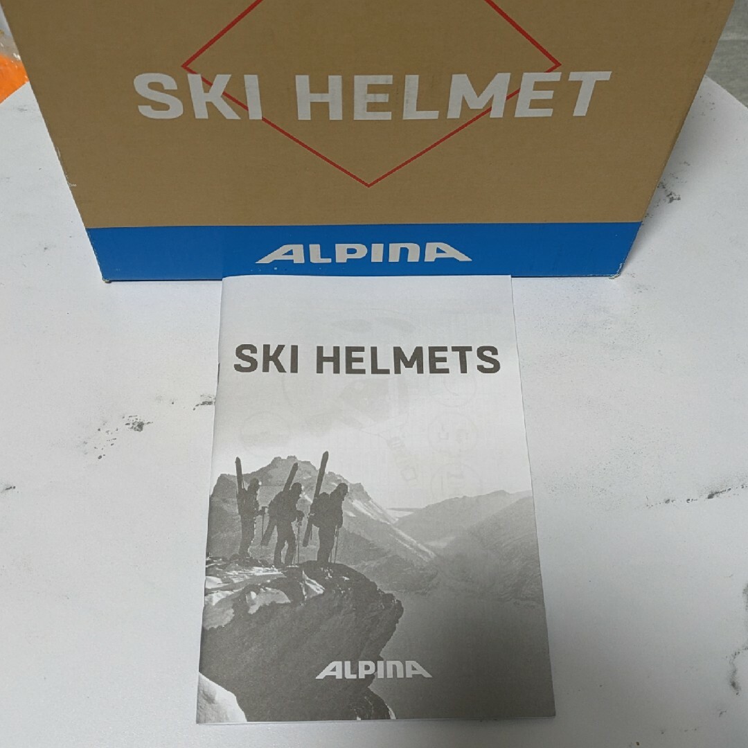 【中古】アルピナ ALPINA スキーヘルメット パープル スポーツ/アウトドアのスキー(その他)の商品写真