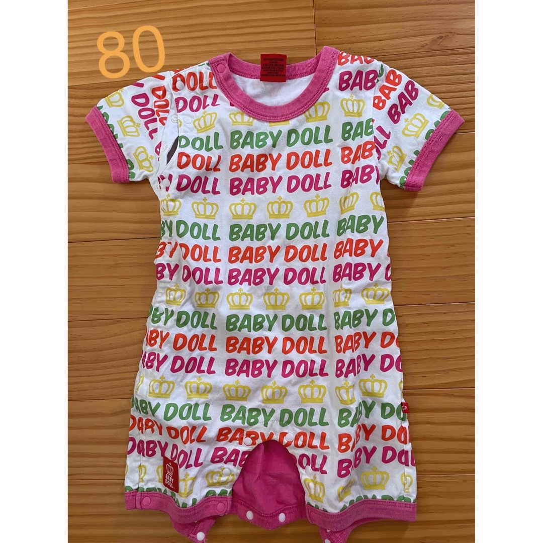 BABYDOLL(ベビードール)のベビードール　80 キッズ/ベビー/マタニティのキッズ服男の子用(90cm~)(その他)の商品写真