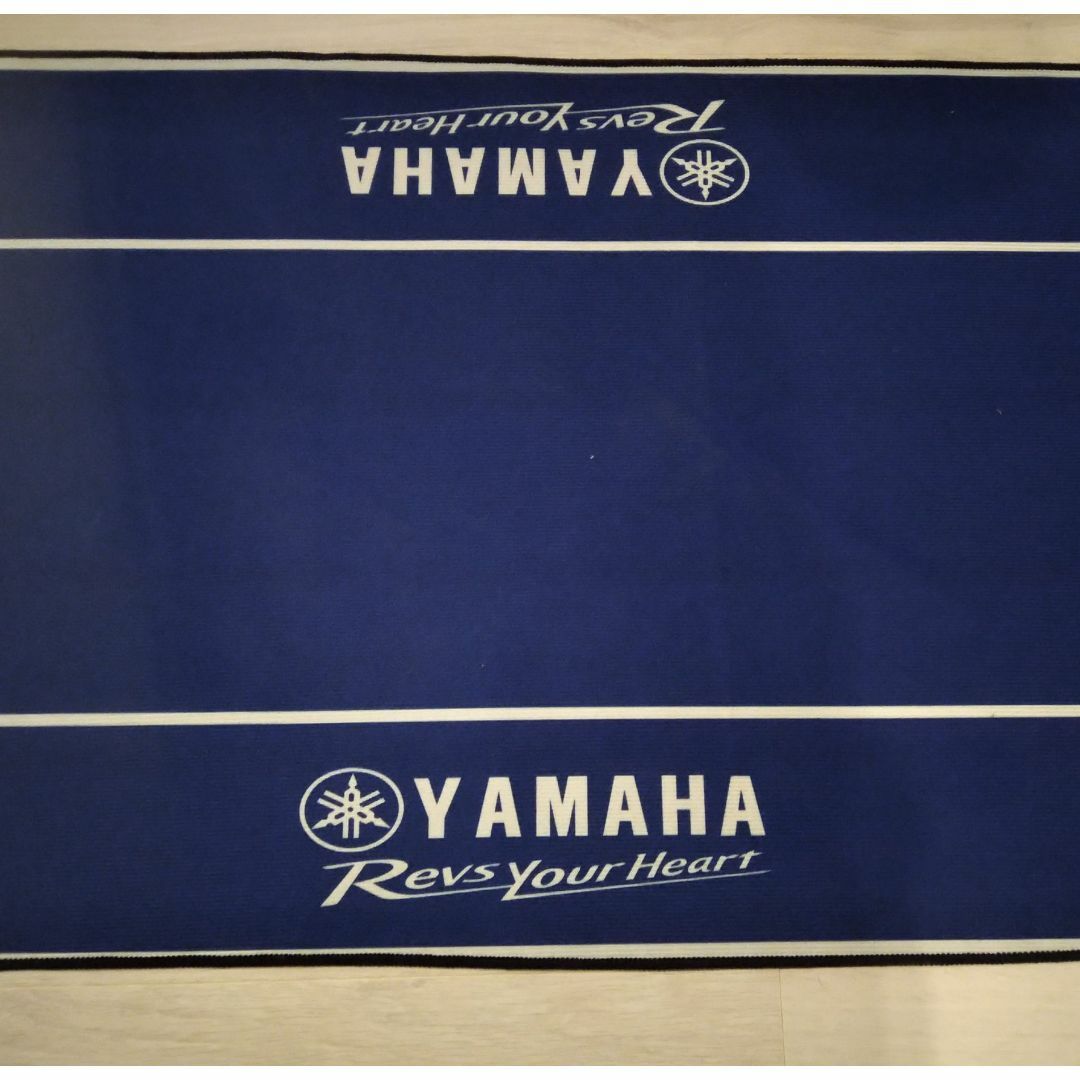 ヤマハレーシング（YAMAHA）１★メンテナンスマット200×58ｃｍ滑り止め付 自動車/バイクのバイク(その他)の商品写真