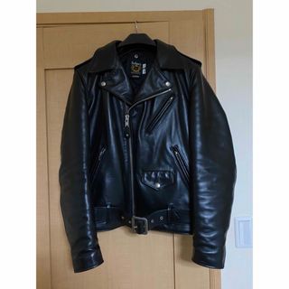 ショット(schott)の613UHT HORSEHIDE ONESTAR TALL 40(L) 入手困難(ライダースジャケット)