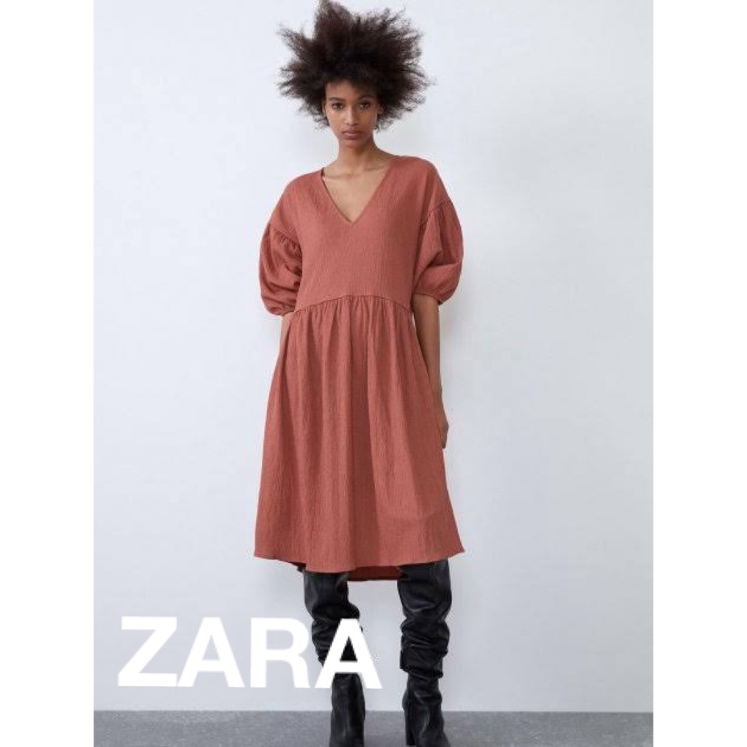 ZARA(ザラ)のZARA ザラ　ワンピース　Sサイズ レディースのワンピース(ひざ丈ワンピース)の商品写真