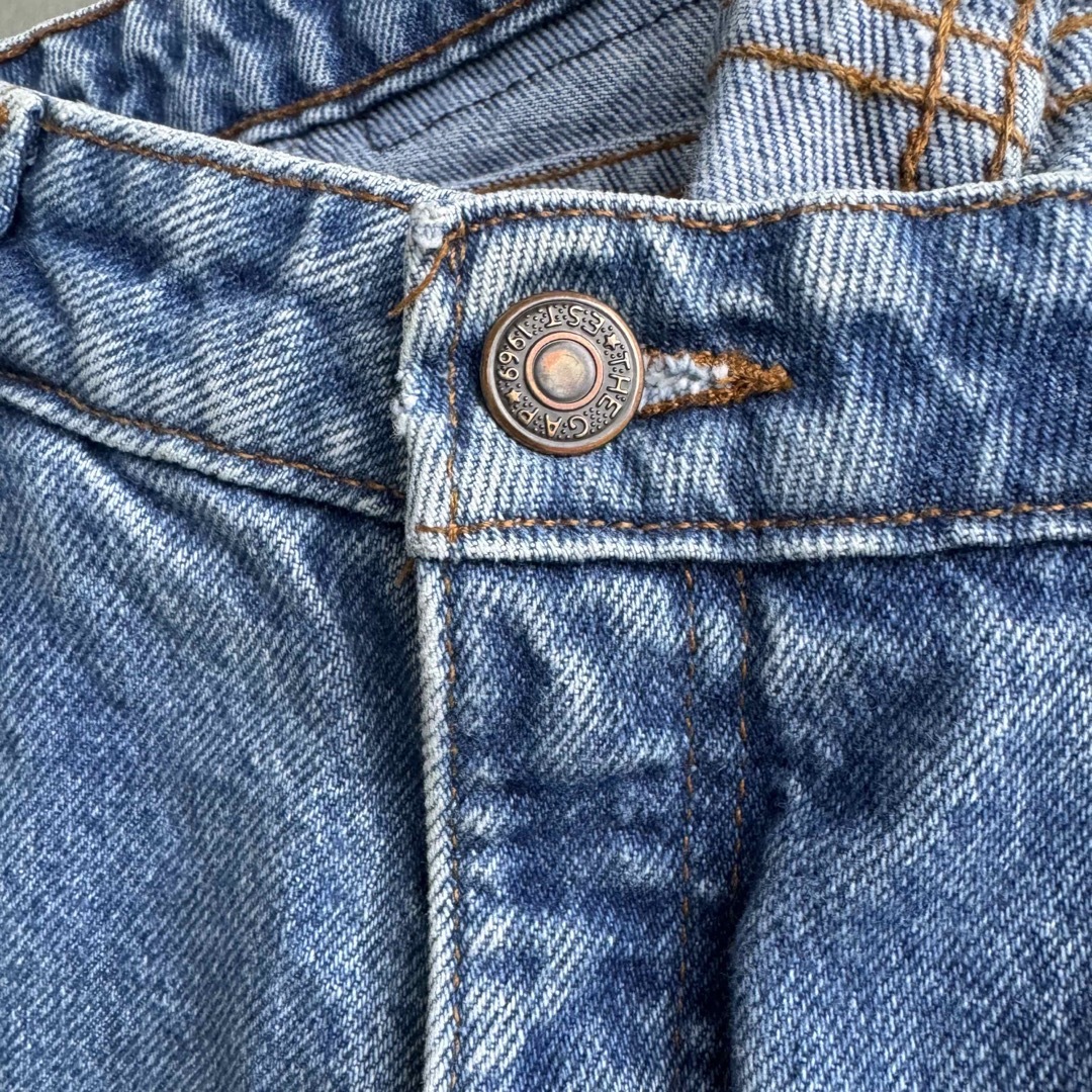GAP(ギャップ)の90年代 USA製 old GAP デニム テーパード アイスブルー メンズのパンツ(デニム/ジーンズ)の商品写真
