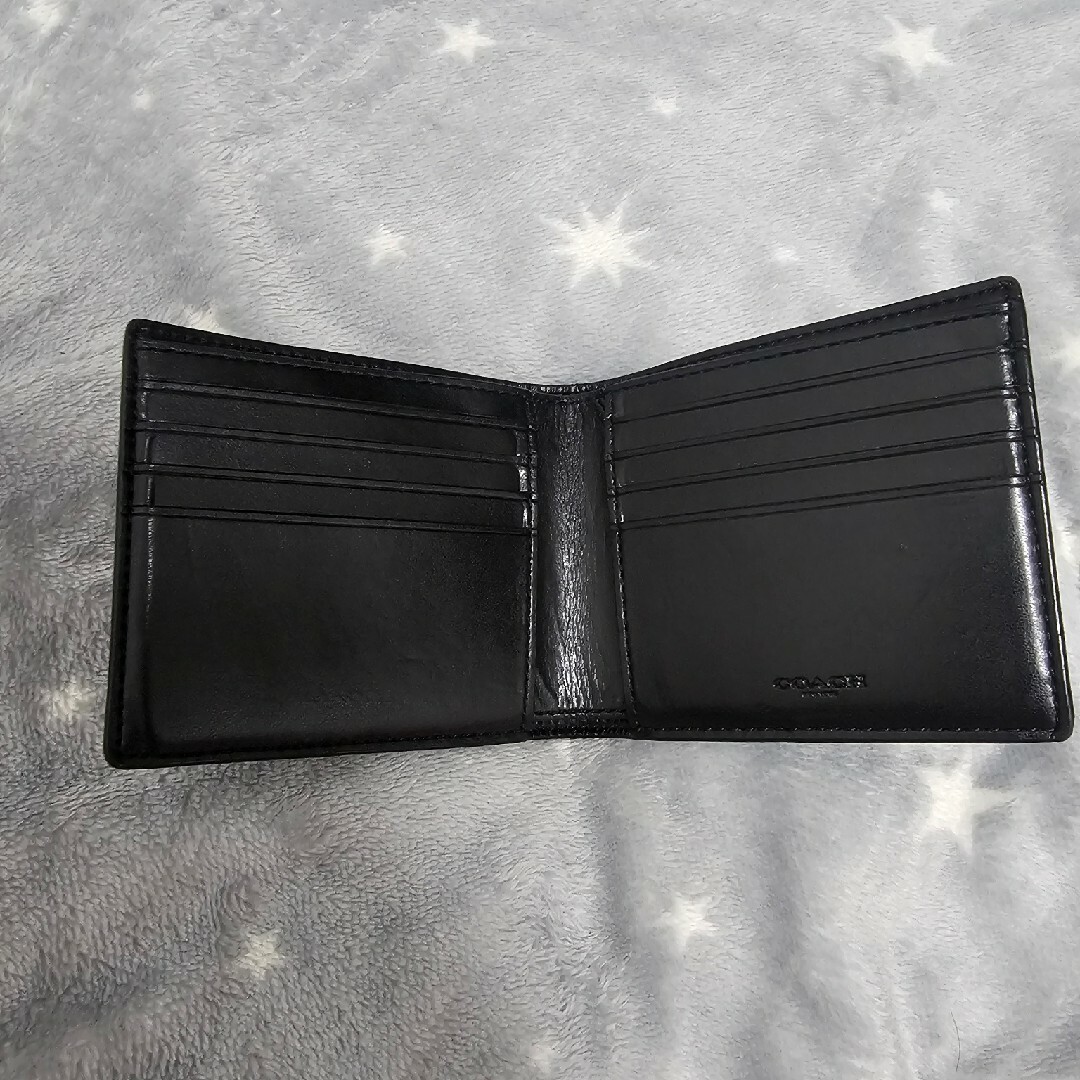 COACH 二つ折り財布 メンズのファッション小物(折り財布)の商品写真