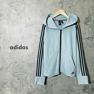 アディダス(adidas)の【 美品 ❣】アディダス パーカー スウェット トップス アウター XL(パーカー)