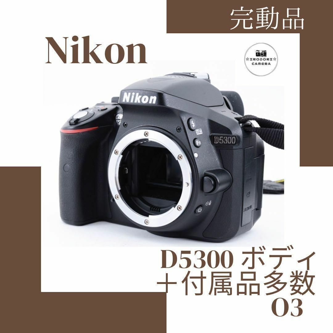 Nikon - ☆フォロー割☆完動品☆ Nikon ニコン D5300 ボディ 一眼レフ