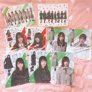 ケヤキザカフォーティーシックス(欅坂46(けやき坂46))の欅坂46 ミニクリアファイル A5サイズ 9枚セット 櫻坂46 女性アイドル(アイドルグッズ)