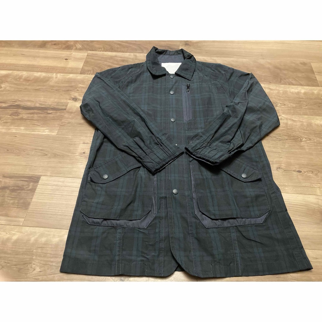 約54cm着丈White Mountaineering check nylon jacket