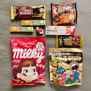 お菓子1200円超詰め合わせ★メルティーキッス☆クランキー☆ミルキー☆クロレッツ(菓子/デザート)