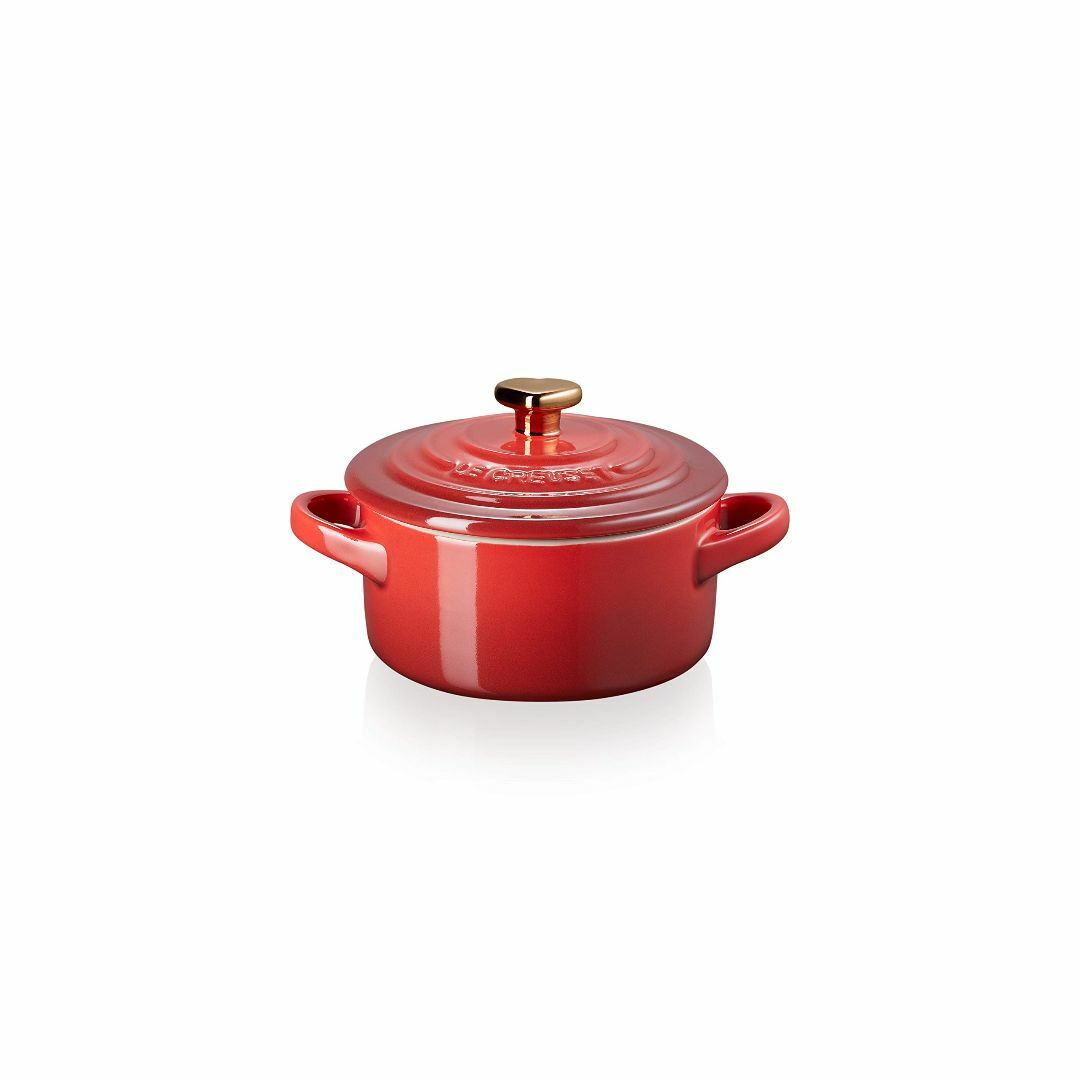 インテリア/住まい/日用品ル・クルーゼ(Le Creuset) 耐熱容器ミニ ココットチェリーレッド 耐熱