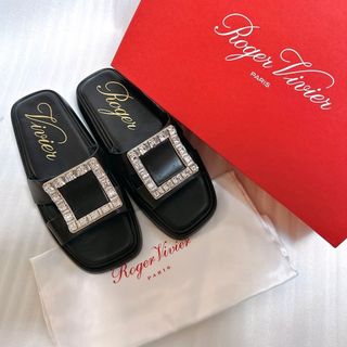 ロジェヴィヴィエ(ROGER VIVIER)のroger vivier ロジェヴィヴィエ　サンダル　フラットシューズ(ハイヒール/パンプス)