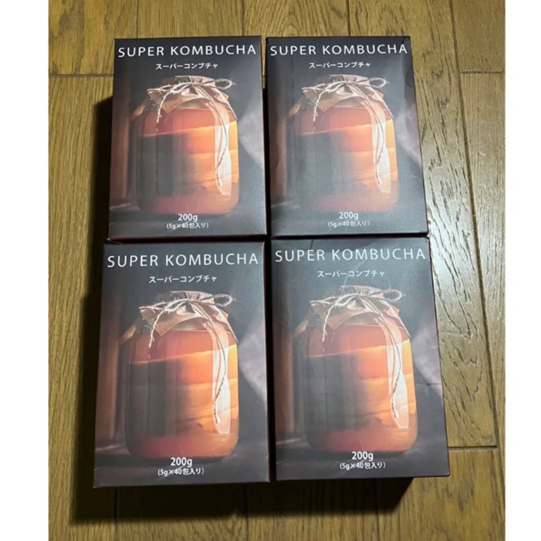 スーパーコンブチャ  super kombucha  １箱40包入り✖️4箱