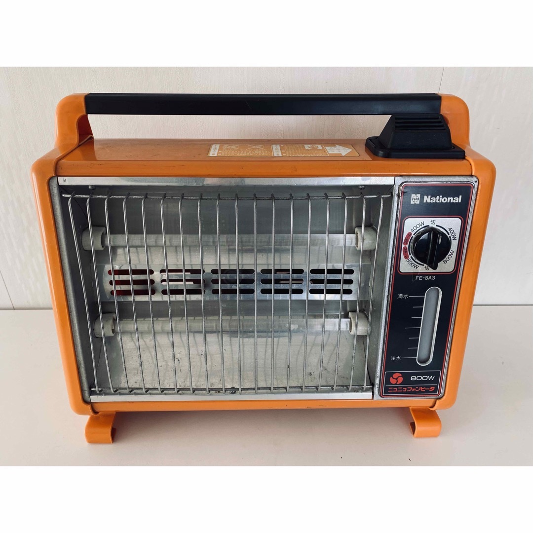 ナショナル 松下電器FE-8A3ニコニコファンヒーター - ストーブ