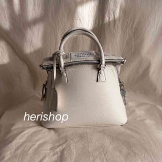 マルタンマルジェラ(Maison Martin Margiela)の未使用 正規品 Maison Margiela 5AC ミニ ホワイト バッグ(ショルダーバッグ)