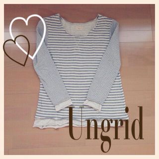 アングリッド(Ungrid)のボーダーコンビL/S Tee(カットソー(長袖/七分))