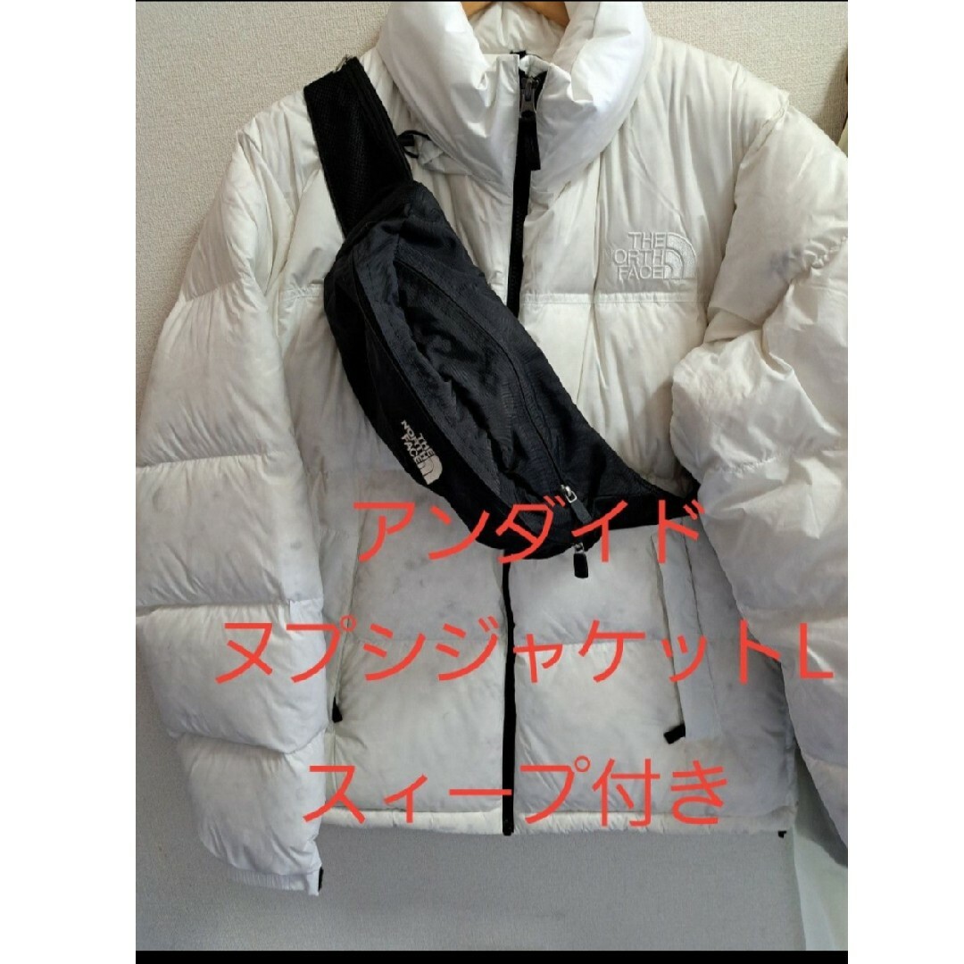 The North Face アンダイドヌプシジャケット+スィープボディバッグヌプシジャケット