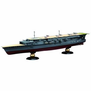 フジミ模型 1/700 帝国海軍シリーズNo.33 日本海軍航空母艦 加賀 三段(その他)