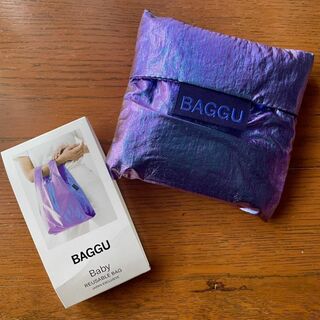 バグゥ(BAGGU)のBAGGU　BABY BAGGU　廃番品　2023春夏　メタリックオーロラ(エコバッグ)