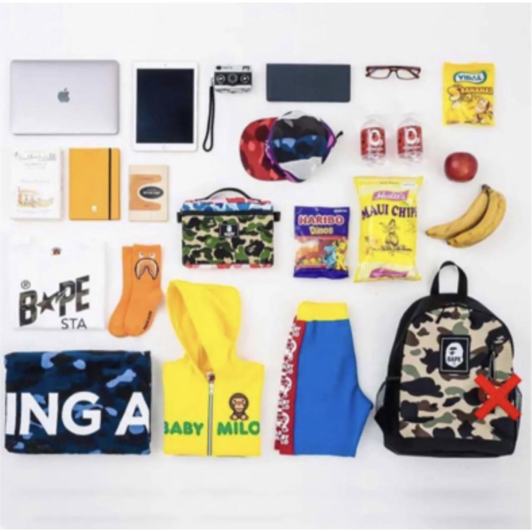 A BATHING APE アベイシングエイプ キッズリュック宝島社付録の A BATHING APE アベイシングエイプ キッズリュック宝島社付録の
