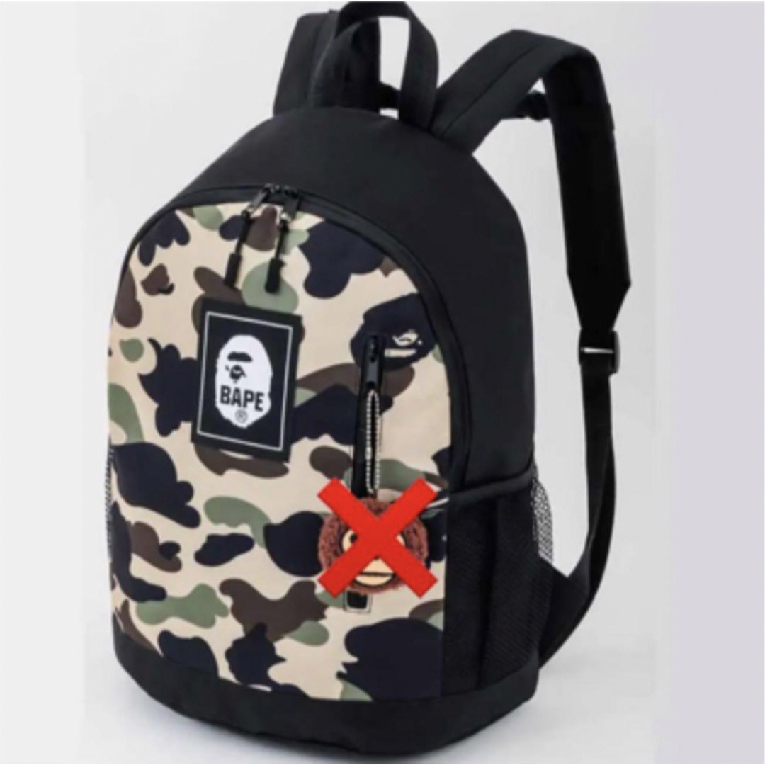 A BATHING APE アベイシングエイプ キッズリュック宝島社付録の A BATHING APE アベイシングエイプ キッズリュック宝島社付録の