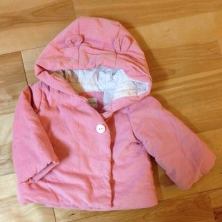 ギャップ(GAP)のGAP 耳付きアウター サイズ70🎀(カバーオール)