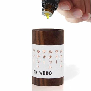 【色: 円柱-ウォールナット】DK WDDO アロマディッシュ アロマウッド ア(その他)