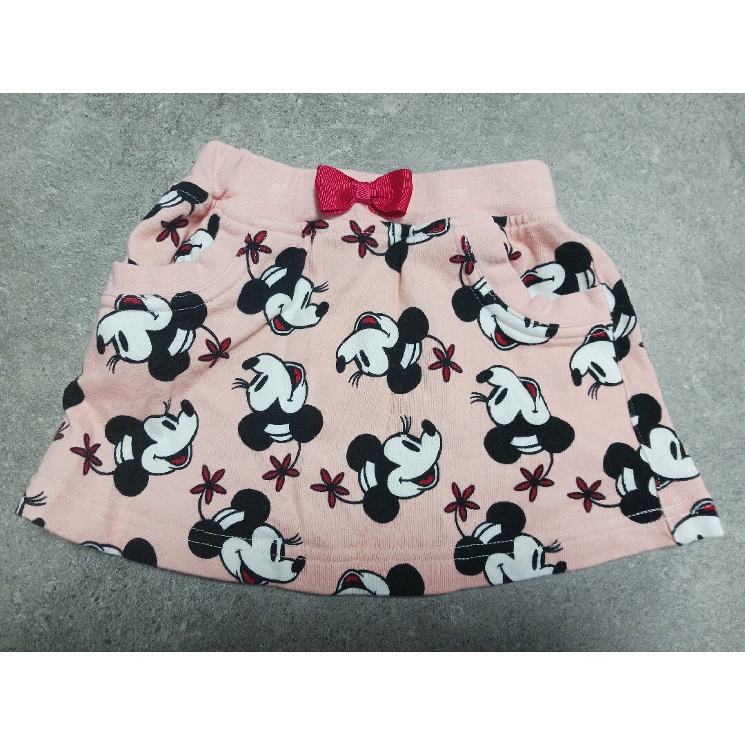 Disney(ディズニー)のkorin06様専用•*¨*•.¸♬︎  Disney ミニーちゃん スカート キッズ/ベビー/マタニティのベビー服(~85cm)(スカート)の商品写真