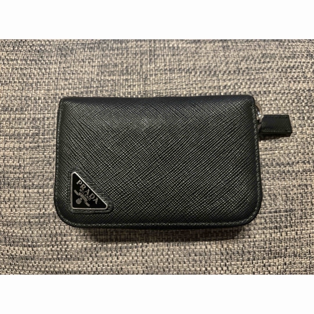 PRADA(プラダ)の【PRADA】 プラダ コンパクト財布、カードケース メンズのファッション小物(コインケース/小銭入れ)の商品写真