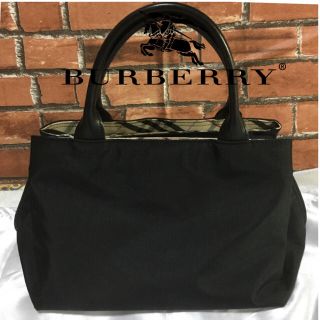 バーバリー(BURBERRY)の超レア美品❣️バーバリーブルーレーベル ミニボストン型ハンドバッグ(ハンドバッグ)